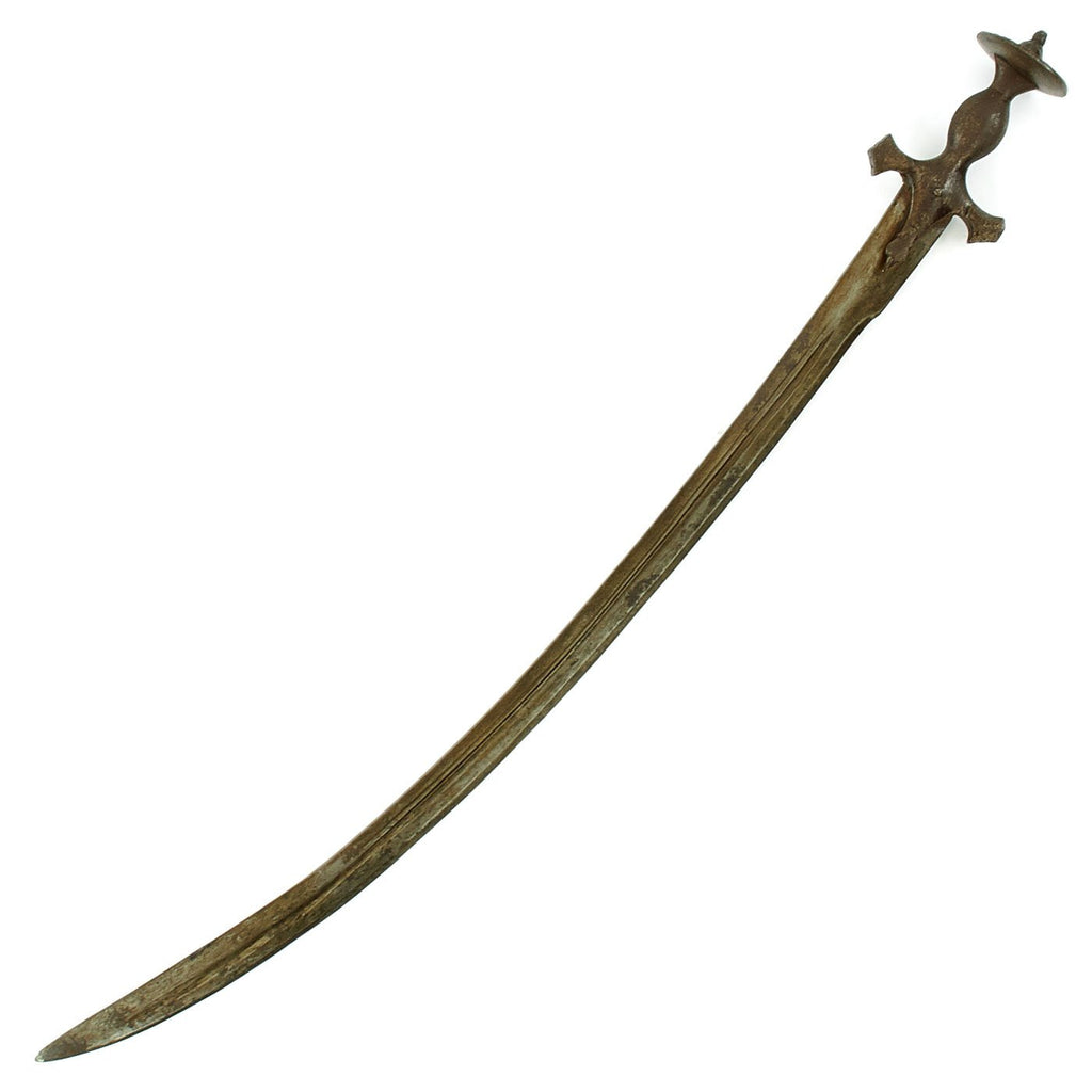 Original Indian 18th Century Tulwar Battle Sword with Fullered Blade ...