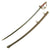 Original Set of Two U.S. Civil War Cavalry Sabers in Relic Condition - M1840 & M1860 Original Items
