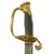 Original WWII Civil War Era Service Worn U.S. Navy Model 1852 Officer's Sword Original Items