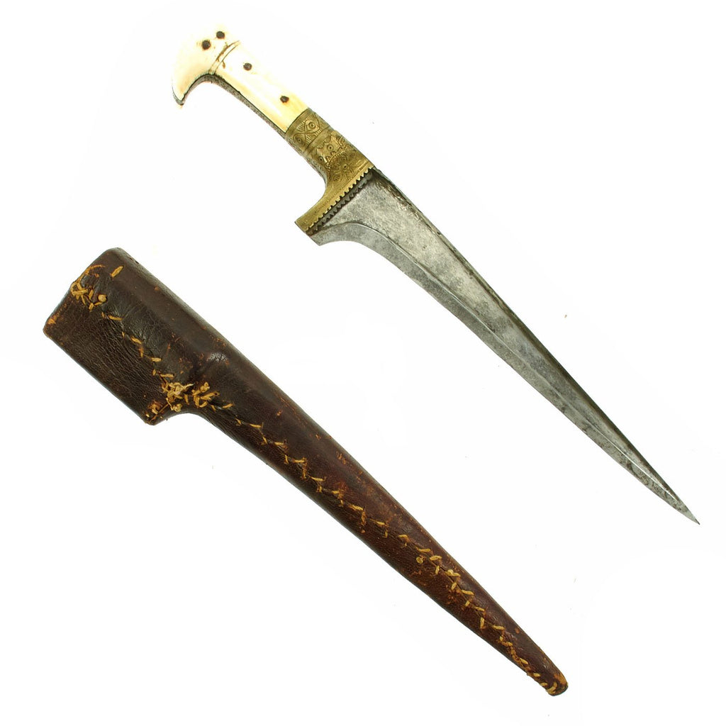 Original Victorian Afghan Khyber Pass Chura Dagger with Scabbard circa 1840 Original Items