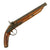 Original 19th Century U.S. Backwoods Local Manufacture Percussion Pistol circa 1840 Original Items