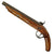 Original 19th Century U.S. Backwoods Local Manufacture Percussion Pistol circa 1840 Original Items