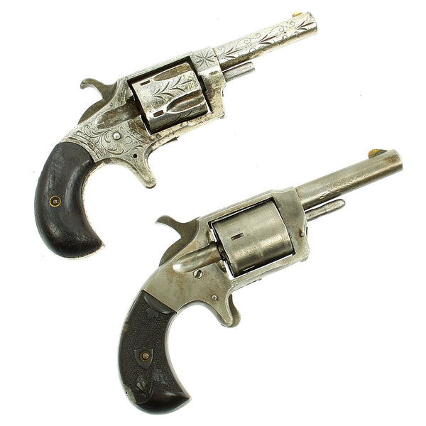 Original U.S. Set of Two .32cal Gambler's Pocket Revolvers with Mechan ...