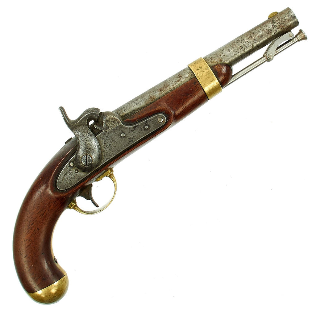 Original U.S. Civil War Era M-1842 Percussion Cavalry Pistol by H. Aston & Co. - dated 1847 Original Items