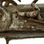 Original 19th Century Ottoman "Barbary Pirate" Silver and Brass Inlaid Flintlock Pistol - circa 1820 Original Items