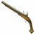 Original 19th Century Ottoman "Barbary Pirate" Decorated Long Flintlock Pistol - circa 1820 Original Items