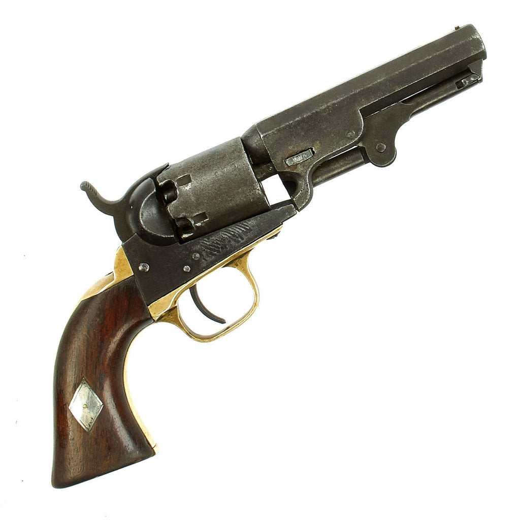Original U.S. Civil War Officer Named Colt M1849 Pocket Percussion Revolver made in 1862 - Serial 211337 Original Items