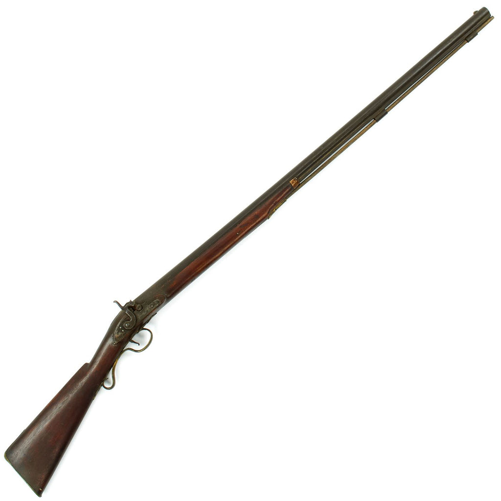 Original U.S. Percussion Militia Musket Converted to Fowling Piece with British Trade Lock by J. Golcher Original Items