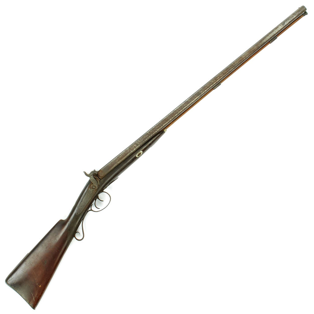 Original British Double Barrel 12 bore Percussion Shotgun by Scott of London - Circa 1845 Original Items