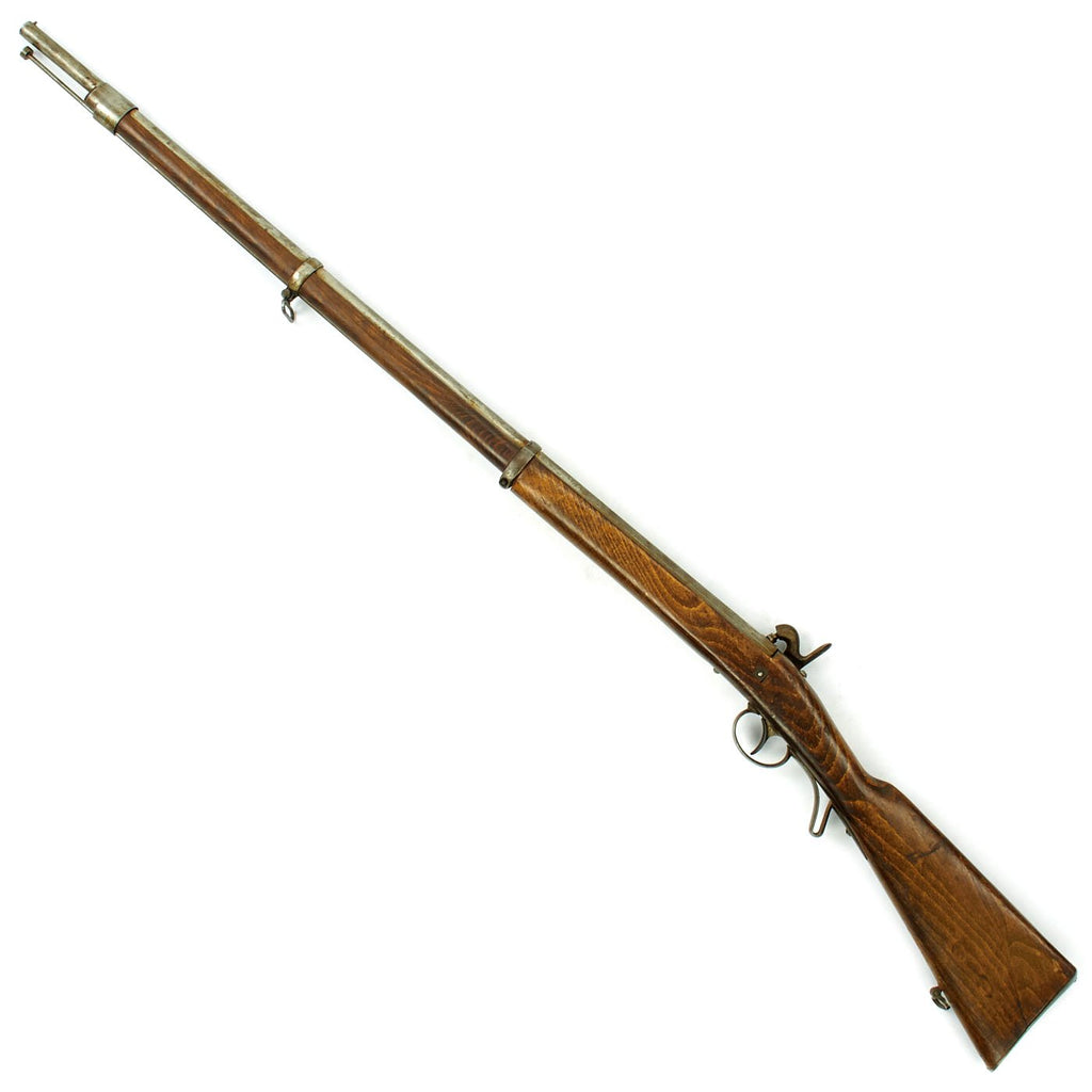 Original Belgian Percussion Trade Musket with 1868 dated Austrian Lock ...
