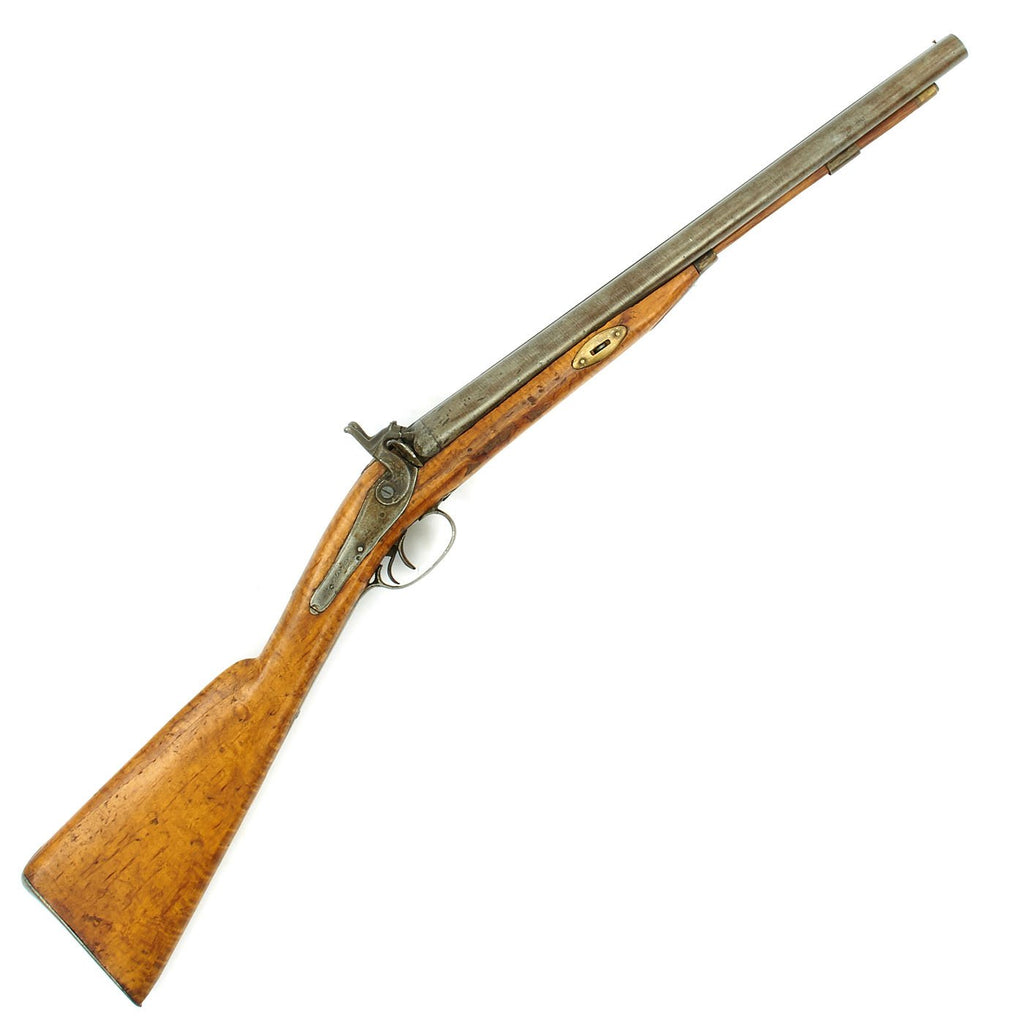 Original British Double Barrel 14 bore "Coach Gun" Shotgun by Manton circa 1840 Original Items