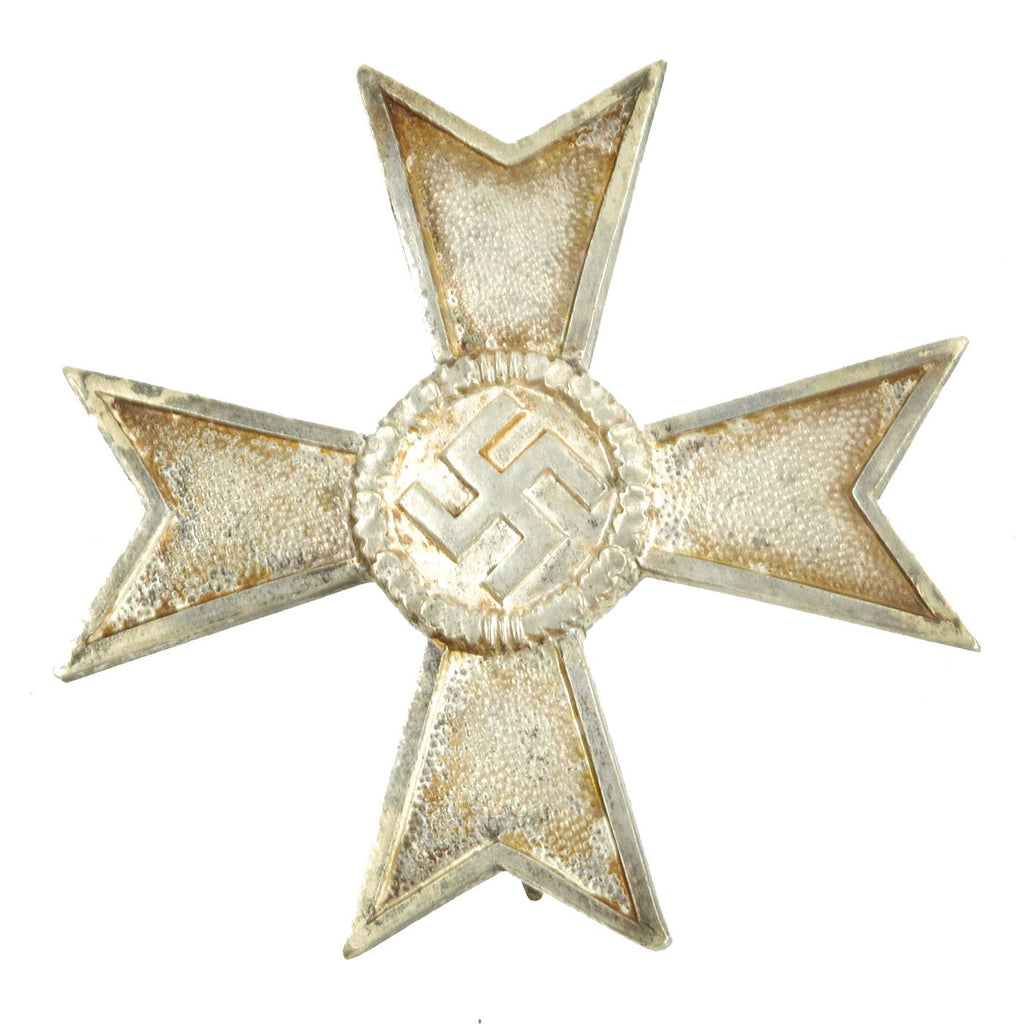 Original German WWII War Merit Cross KvK 1st Class in Silver - Early Pattern Original Items