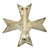 Original German WWII War Merit Cross KvK 1st Class in Silver - Early Pattern Original Items