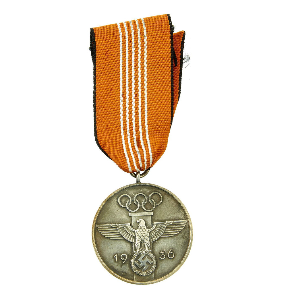 Original German WWII 1936 Berlin Summer Olympic Games Medal Original Items