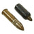 Original Japanese WWII Philippine Invasion Inert Ordnance Set - 1942 dated Mortar Round and 37mm Shell Original Items