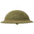 Original U.S. WWII M1917A1 Named Kelly Helmet with Textured Paint - Lt. J.H. Wright Original Items