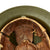 Original U.S. WWII M1917A1 Named Kelly Helmet with Textured Paint - Lt. J.H. Wright Original Items
