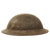 Original U.S. WWI M1917 35th Infantry Division Doughboy Helmet Shell - Santa Fe Division Original Items