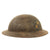 Original U.S. WWI M1917 35th Infantry Division Doughboy Helmet Shell - Santa Fe Division Original Items