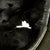 Original German WWII M35 KIA Shot Through Single Decal Luftwaffe Helmet - Marked ET64 Original Items
