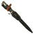 Original German WWII Etched Short 98k Dress Bayonet made in Solingen with Scabbard & Frog Original Items