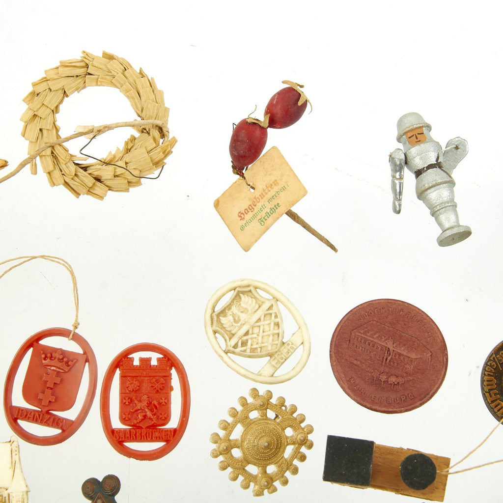 Original German WWII Tinnie Pin and Collectible Pins - Set of 100 ...