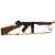Original U.S. WWII Thompson M1A1 Display SMG with Paratrooper Drop Bag and Accessories Original Items