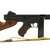 Original U.S. WWII Thompson M1A1 Display SMG with Paratrooper Drop Bag and Accessories Original Items