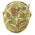 Original U.S. WWII / Korea 1945 USMC Named M1 McCord Rear Seam Helmet with HBT Camo Cover and Westinghouse Liner Original Items