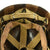 Original U.S. WWII / Korea 1945 USMC Named M1 McCord Rear Seam Helmet with HBT Camo Cover and Westinghouse Liner Original Items