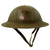 Original U.S. WWI M1917 37th Engineer Battalion Doughboy Helmet With Textured Paint Original Items