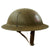 Original U.S. WWI M1917 37th Engineer Battalion Doughboy Helmet With Textured Paint Original Items