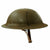 Original U.S. WWI M1917 37th Engineer Battalion Doughboy Helmet With Textured Paint Original Items