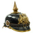 Original German WWI Bavarian Transitional Model 1896 Line Infantry Pickelhaube Helmet - Maker Marked Original Items
