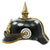 Original German WWI Bavarian Transitional Model 1896 Line Infantry Pickelhaube Helmet - Maker Marked Original Items