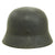 Original German WWII Named M40 Single Decal Army Heer Helmet with 56cm Liner - ET64 Original Items