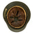 Original German WWII Named M40 Single Decal Army Heer Helmet with 56cm Liner - ET64 Original Items