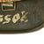 Original German WWII Named M40 Single Decal Army Heer Helmet with 56cm Liner - ET64 Original Items