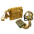 Original U.S. WWI M1917 SBR Gas Mask with Carry Bag and Instruction Manual Original Items