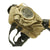 Original U.S. WWI M1917 SBR Gas Mask with Carry Bag and Instruction Manual Original Items