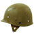 Original U.S. WWII M1 Helmet Liner by Mine Safety Appliances modified for Paratrooper Use Original Items