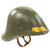 Original Dutch WWII Model 1934 Army Anti-Aicraft Helmet with Helmet Plate New Made Items