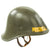 Original Dutch WWII Model 1934 Army Anti-Aicraft Helmet with Helmet Plate New Made Items