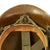Original U.S. WWII Vietnam War M1 Peace Helmet with USMC Reversible Camouflage Cover Original Items