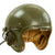 Original U.S. Korean War / Early Vietnam War Tanker Company Commander’s Helmet - Converted Football Helmet Original Items