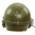 Original U.S. Korean War / Early Vietnam War Tanker Company Commander’s Helmet - Converted Football Helmet Original Items