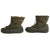 Original U.S. WWII Navy Pilot Winter Flying Boots M380B by Hood - Size Large Original Items