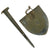 Original U.S. WWI M1912 Experimental Entrenching Shovel with Picket Pin and Leather Carrier Original Items