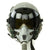 Original U.S. USAF Air Force Flying Helmet Type HGU-55/P with Visor and Oxygen Mask Original Items