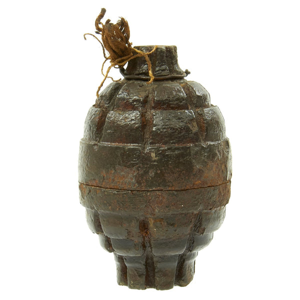 Repro grenade F1 avec allumeur modèle 1916 copie WW1 reenactment reconstitution